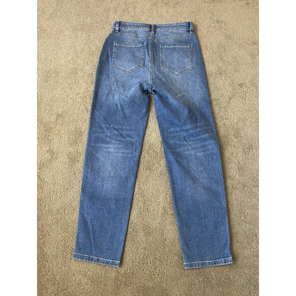 Molly Yeh Double Knee Patch Farmcore Jeans Women’s Size 6